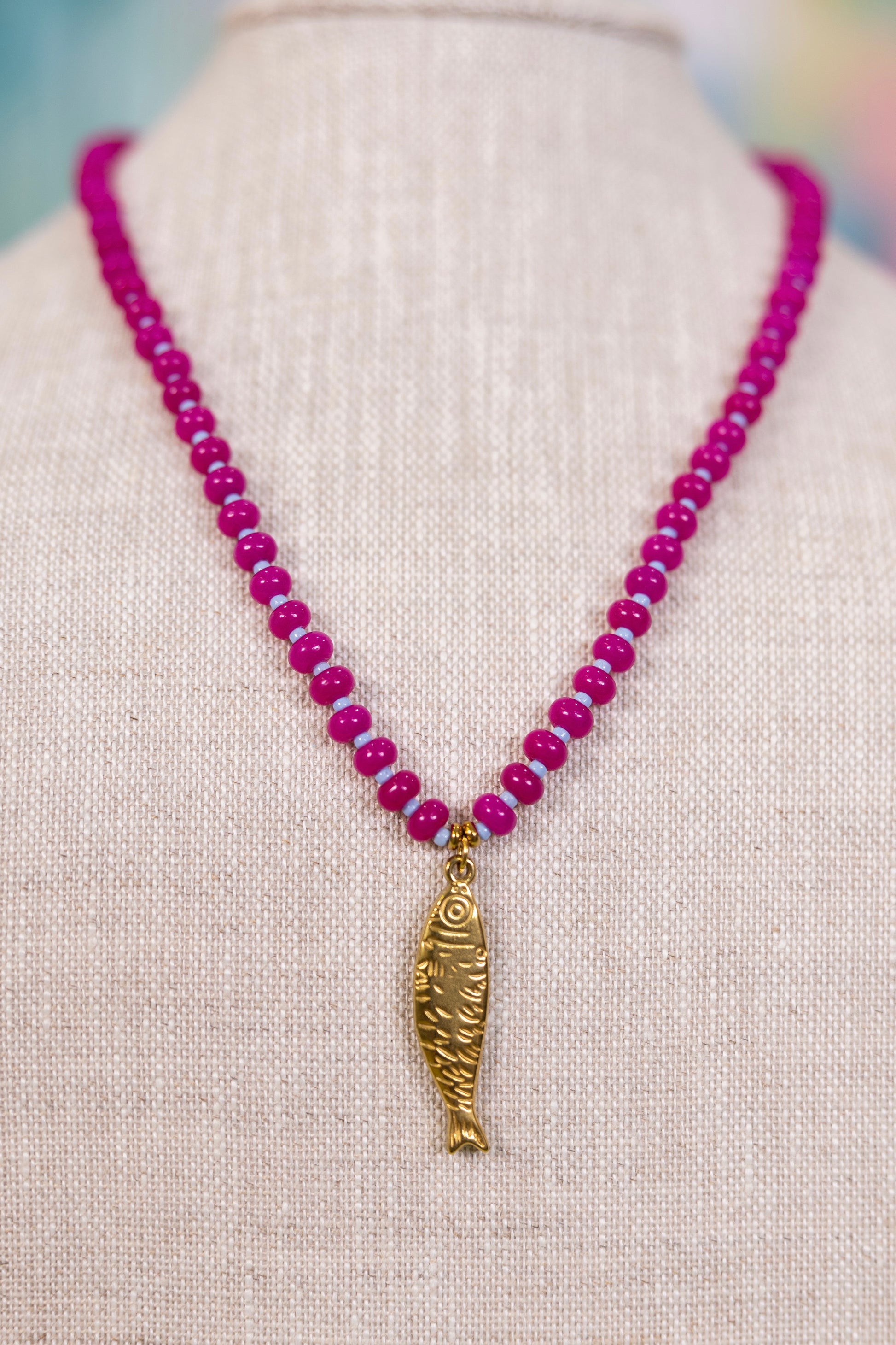Coolest Catch Necklace | Hart Designs-Necklaces-Hart Designs-The Village Shoppe, Women’s Fashion Boutique, Shop Online and In Store - Located in Muscle Shoals, AL.
