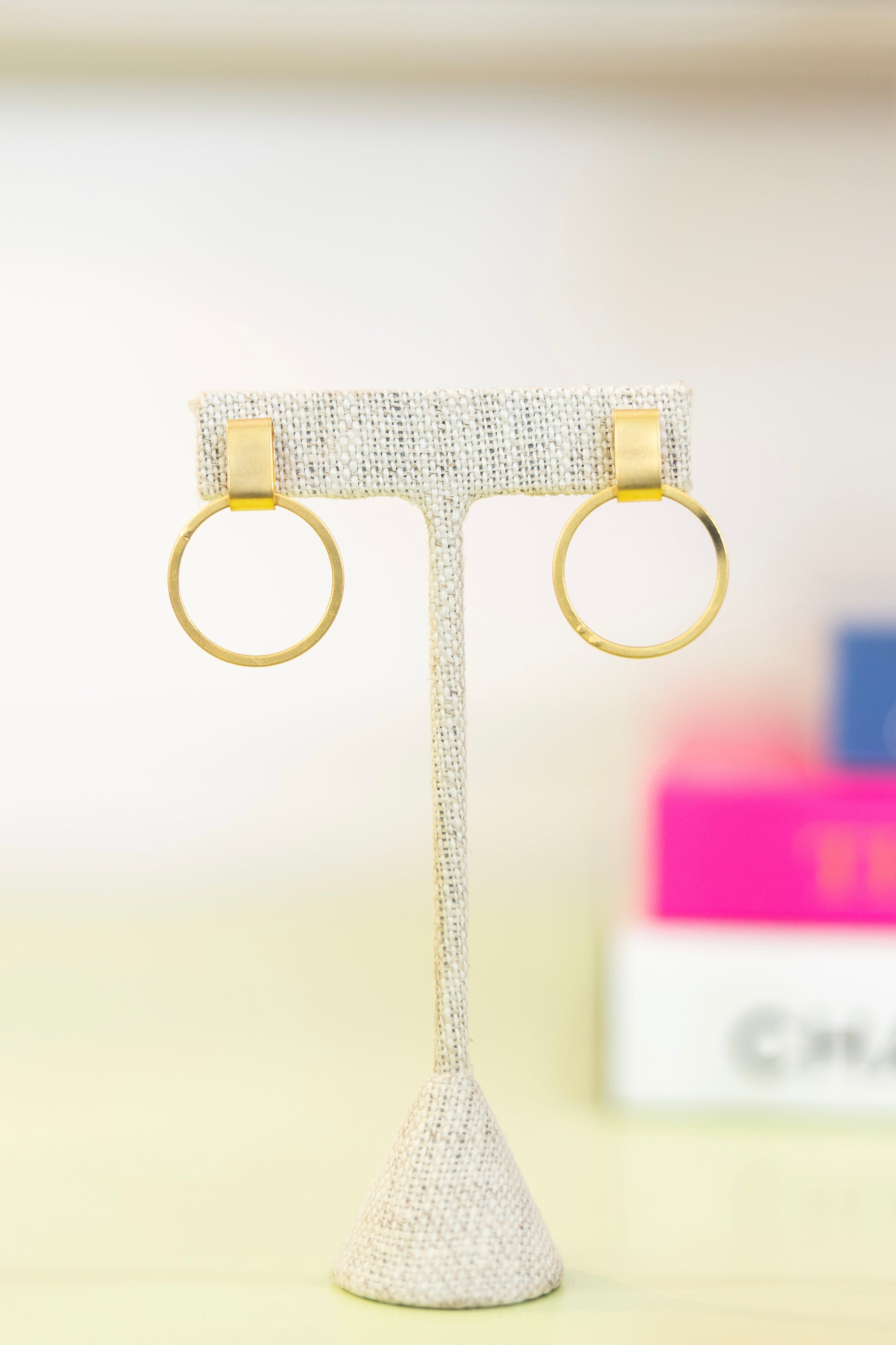 Knock On Luxe Hoops-Earrings-Virtue-The Village Shoppe, Women’s Fashion Boutique, Shop Online and In Store - Located in Muscle Shoals, AL.