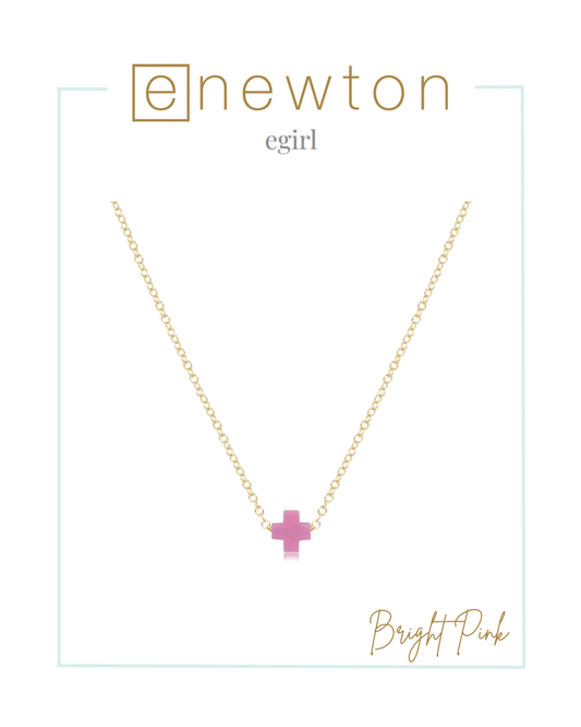 Enewton | EGirl | 14" Necklace Gold - Signature Cross Small-Necklaces-ENEWTON-The Village Shoppe, Women’s Fashion Boutique, Shop Online and In Store - Located in Muscle Shoals, AL.