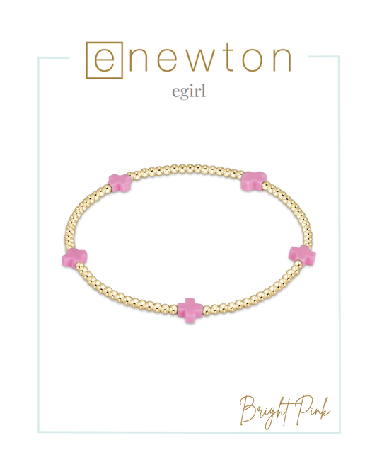 Enewton | EGirl | Signature Cross Small 2mm Gold Bracelet-Bracelets-ENEWTON-The Village Shoppe, Women’s Fashion Boutique, Shop Online and In Store - Located in Muscle Shoals, AL.
