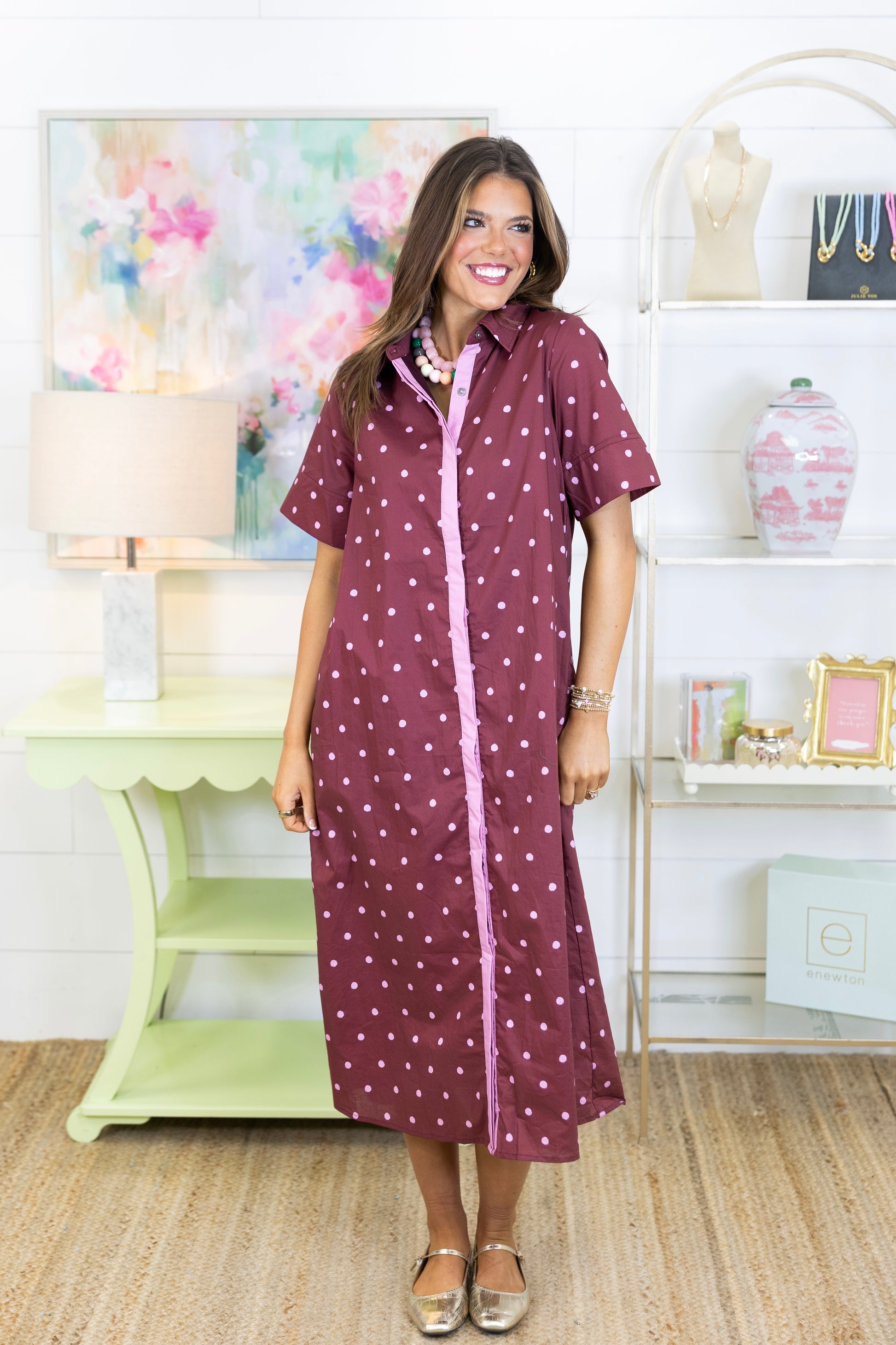 The Tilly Midi Dress-Midi Dress-Entro-The Village Shoppe, Women’s Fashion Boutique, Shop Online and In Store - Located in Muscle Shoals, AL.