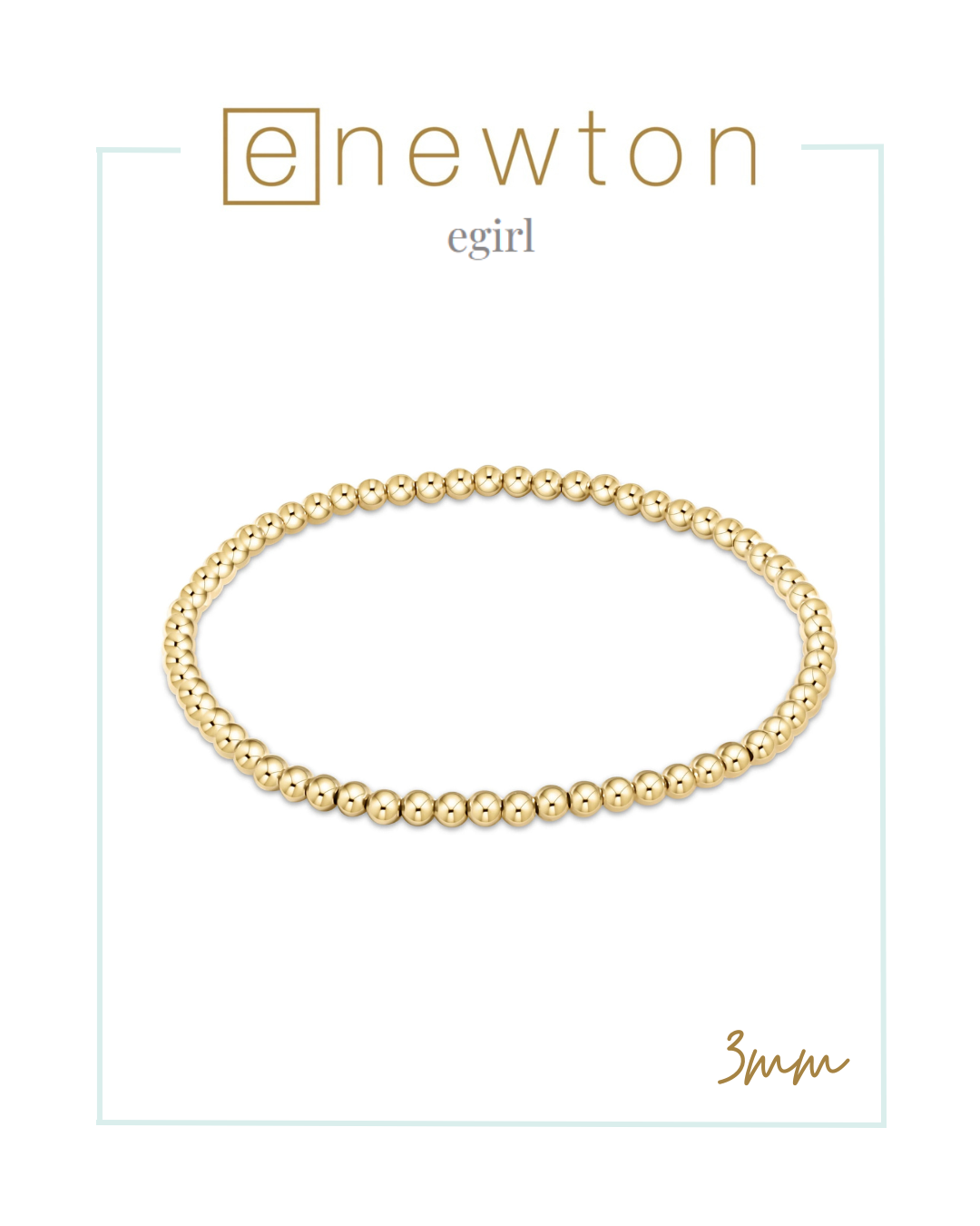 Enewton | EGirl | Classic Gold Bead Bracelet-Bracelets-ENEWTON-The Village Shoppe, Women’s Fashion Boutique, Shop Online and In Store - Located in Muscle Shoals, AL.