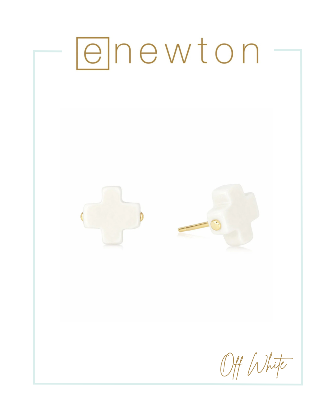 Enewton | Signature Cross Stud-Earrings-ENEWTON-The Village Shoppe, Women’s Fashion Boutique, Shop Online and In Store - Located in Muscle Shoals, AL.