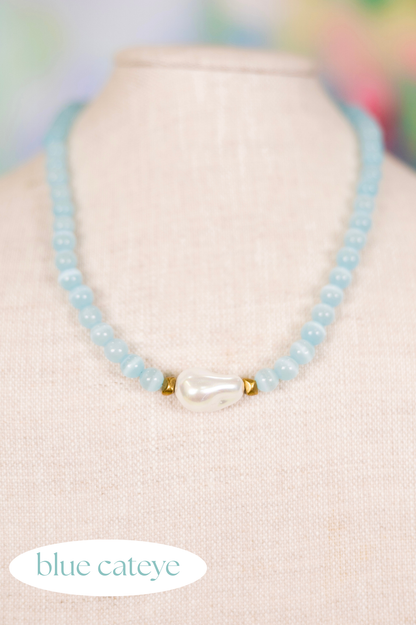 Beyond the Sea Necklace-Necklaces-Virtue-The Village Shoppe, Women’s Fashion Boutique, Shop Online and In Store - Located in Muscle Shoals, AL.