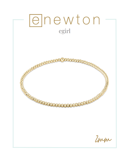 Enewton | EGirl | Classic Gold Bead Bracelet-Bracelets-ENEWTON-The Village Shoppe, Women’s Fashion Boutique, Shop Online and In Store - Located in Muscle Shoals, AL.