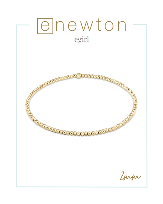 Enewton | EGirl | Classic Gold Bead Bracelet-Bracelets-ENEWTON-The Village Shoppe, Women’s Fashion Boutique, Shop Online and In Store - Located in Muscle Shoals, AL.