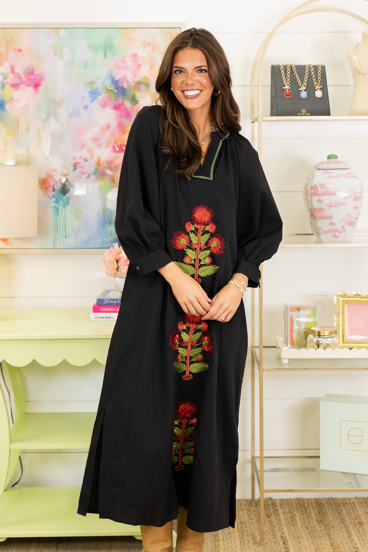 The Rhode Midi Dress-Midi Dress-Entro-The Village Shoppe, Women’s Fashion Boutique, Shop Online and In Store - Located in Muscle Shoals, AL.