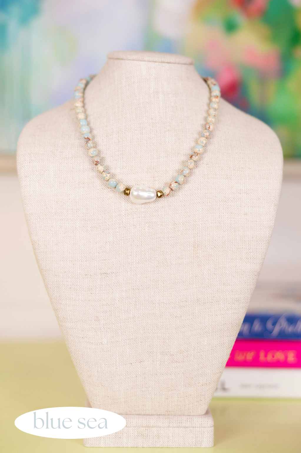 Beyond the Sea Necklace-Necklaces-Virtue-The Village Shoppe, Women’s Fashion Boutique, Shop Online and In Store - Located in Muscle Shoals, AL.