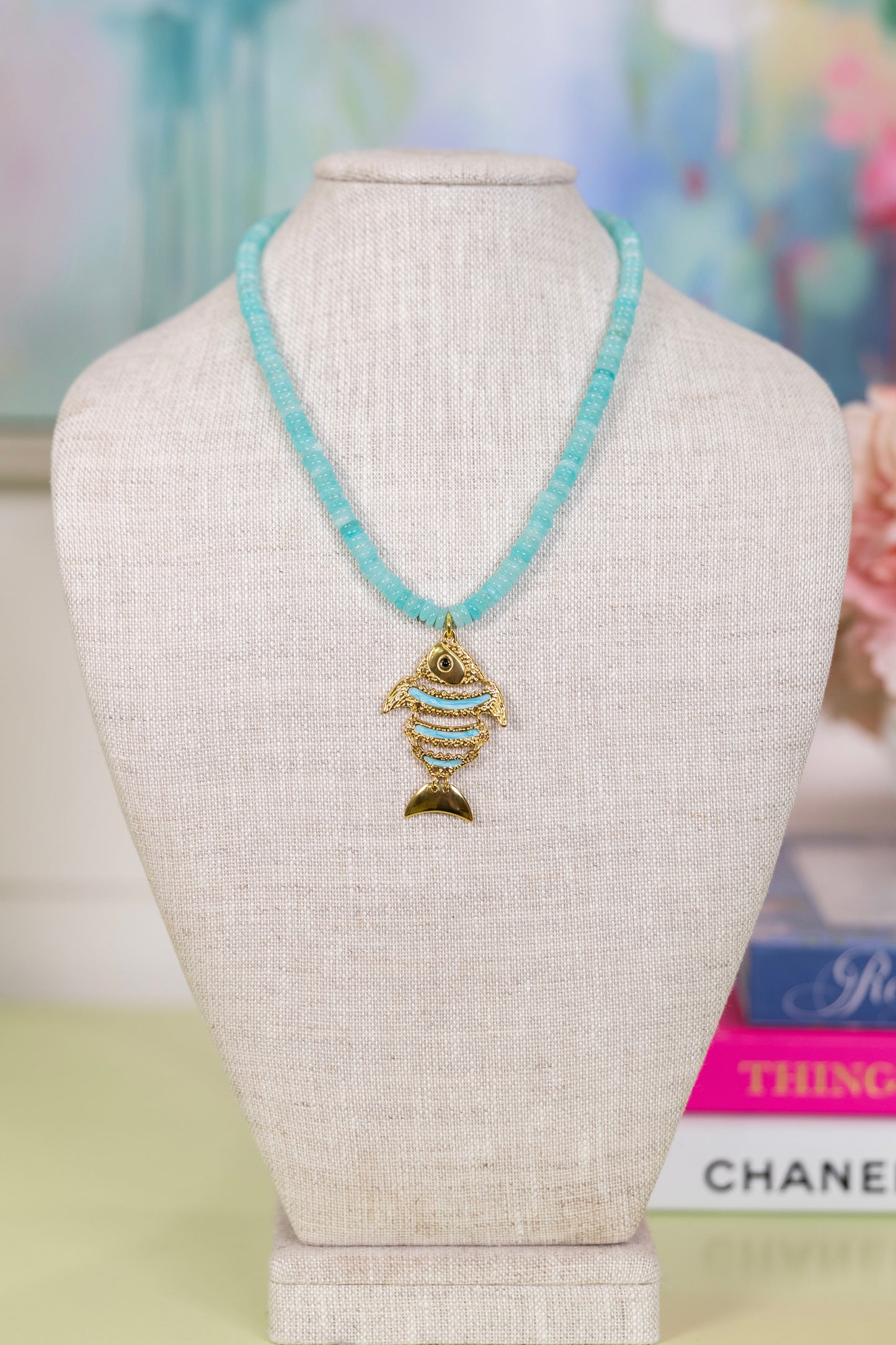 Go Fish Beaded Necklace | Hart Designs-Necklaces-Hart Designs-The Village Shoppe, Women’s Fashion Boutique, Shop Online and In Store - Located in Muscle Shoals, AL.