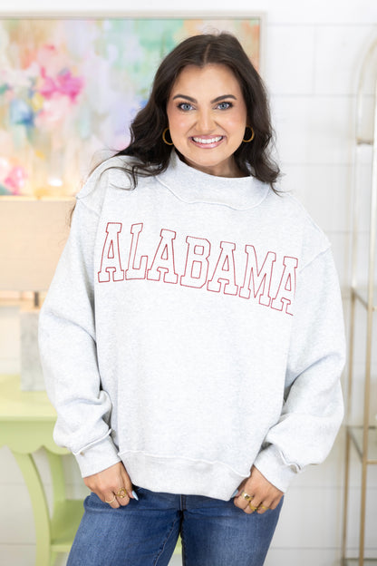 Bama Bound Mockneck Sweatshirt