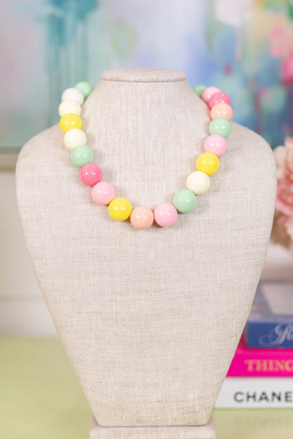 Social Hour Beaded Necklace-Necklaces-Hart Designs-The Village Shoppe, Women’s Fashion Boutique, Shop Online and In Store - Located in Muscle Shoals, AL.