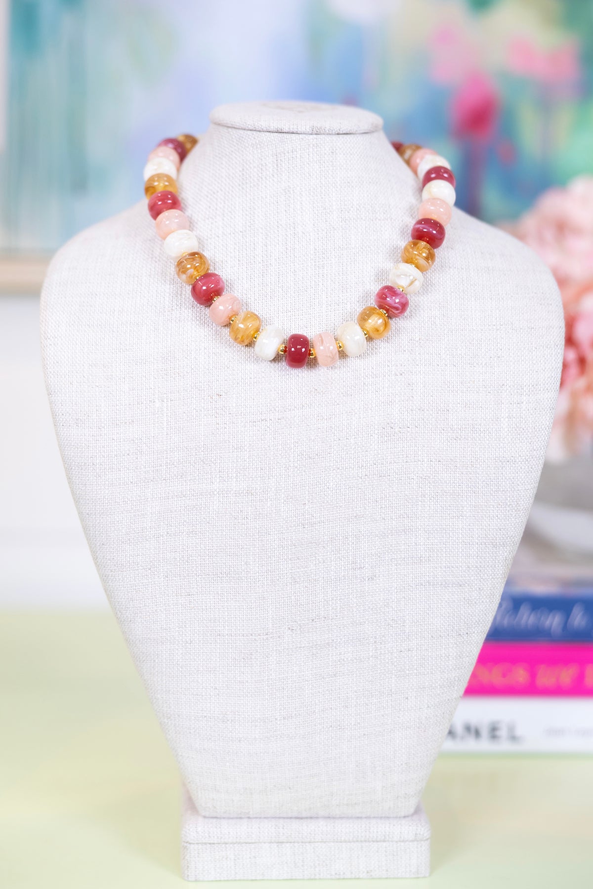 Sprinkles On Top Necklace-Necklaces-Hart Designs-The Village Shoppe, Women’s Fashion Boutique, Shop Online and In Store - Located in Muscle Shoals, AL.