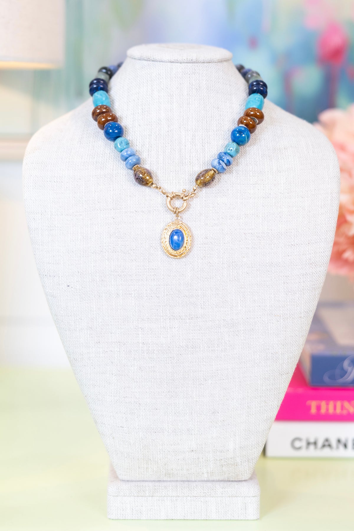 Sweet Odessa Beaded Necklace-Necklaces-Golden Stella-The Village Shoppe, Women’s Fashion Boutique, Shop Online and In Store - Located in Muscle Shoals, AL.