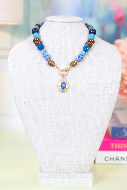 Sweet Odessa Beaded Necklace-Necklaces-Golden Stella-The Village Shoppe, Women’s Fashion Boutique, Shop Online and In Store - Located in Muscle Shoals, AL.