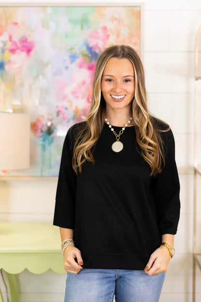 The Modern Muse Top-Long Sleeves-Umgee-The Village Shoppe, Women’s Fashion Boutique, Shop Online and In Store - Located in Muscle Shoals, AL.