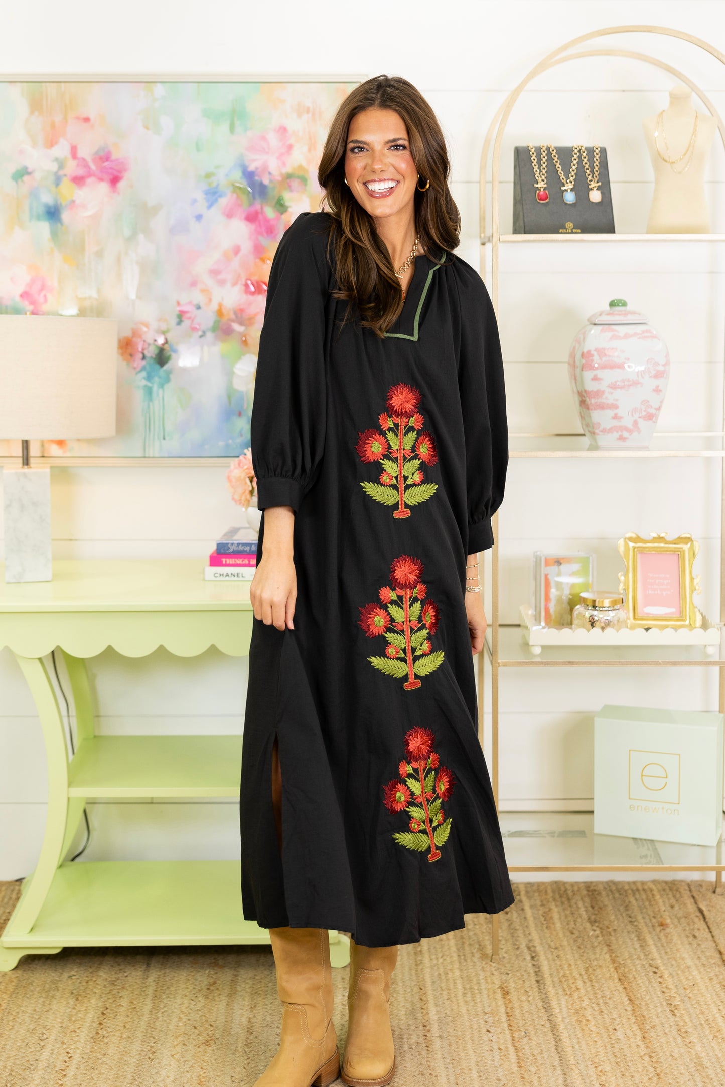 The Rhode Midi Dress-Midi Dress-Entro-The Village Shoppe, Women’s Fashion Boutique, Shop Online and In Store - Located in Muscle Shoals, AL.