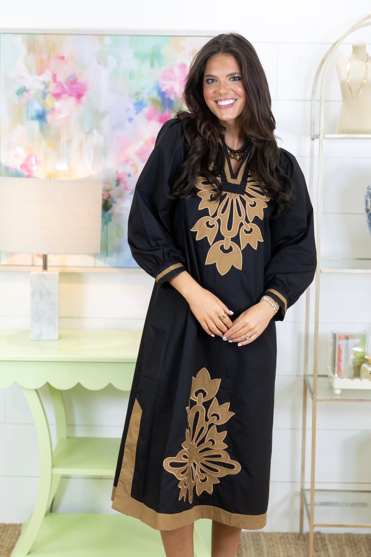 Good Impression Midi Dress-Midi Dress-Jodifl-The Village Shoppe, Women’s Fashion Boutique, Shop Online and In Store - Located in Muscle Shoals, AL.