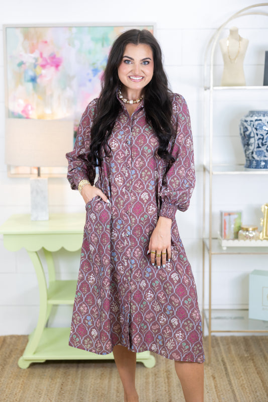 The Remy Midi Dress-Midi Dress-GiGiO-The Village Shoppe, Women’s Fashion Boutique, Shop Online and In Store - Located in Muscle Shoals, AL.