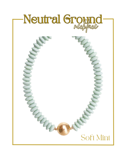 Neutral Ground Necklace-Necklaces-Golden Stella-The Village Shoppe, Women’s Fashion Boutique, Shop Online and In Store - Located in Muscle Shoals, AL.