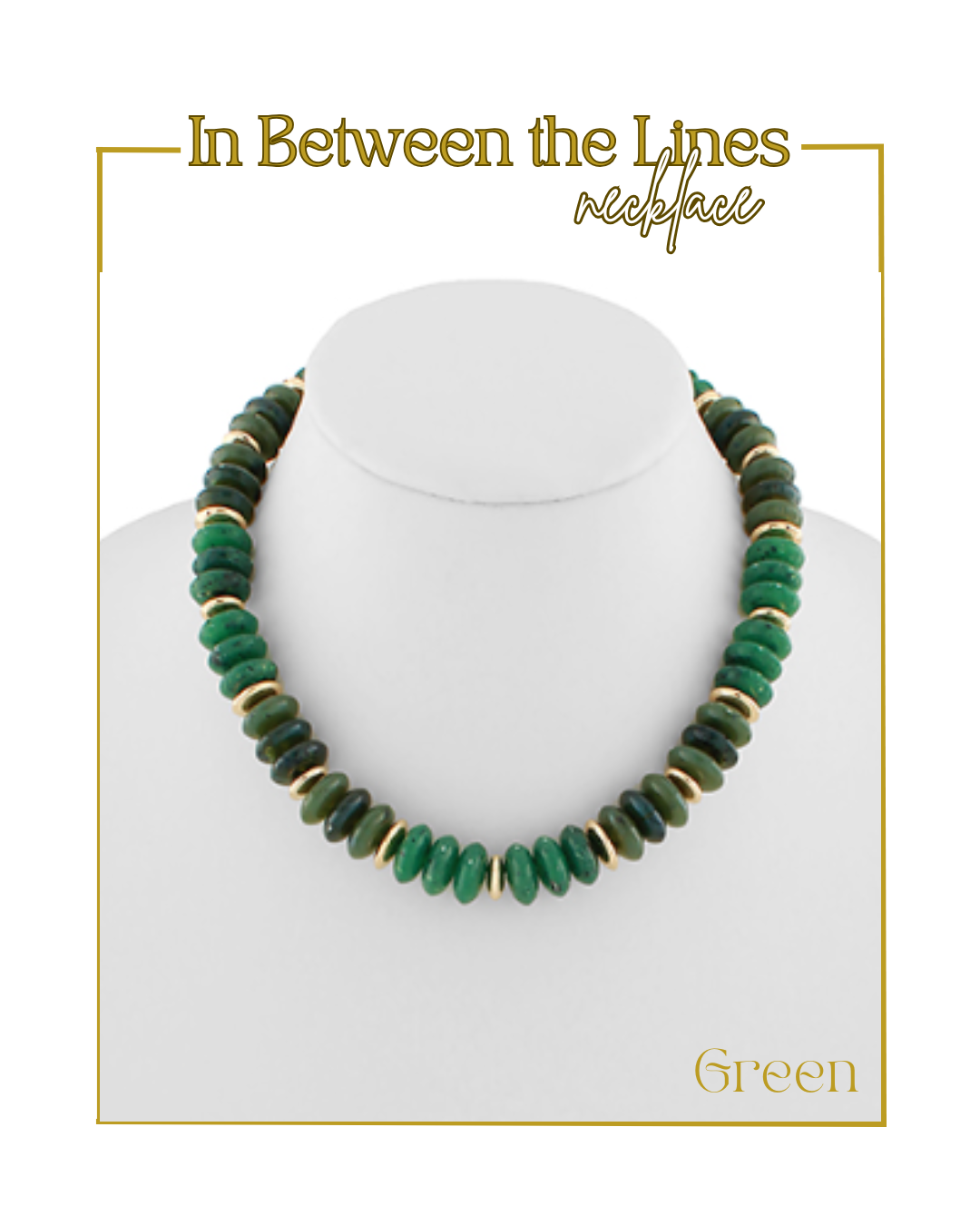 In Between the Lines Necklace-Necklaces-Golden Stella-The Village Shoppe, Women’s Fashion Boutique, Shop Online and In Store - Located in Muscle Shoals, AL.