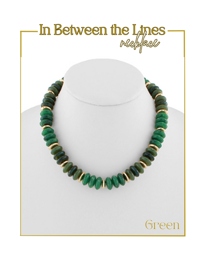 In Between the Lines Necklace-Necklaces-Golden Stella-The Village Shoppe, Women’s Fashion Boutique, Shop Online and In Store - Located in Muscle Shoals, AL.