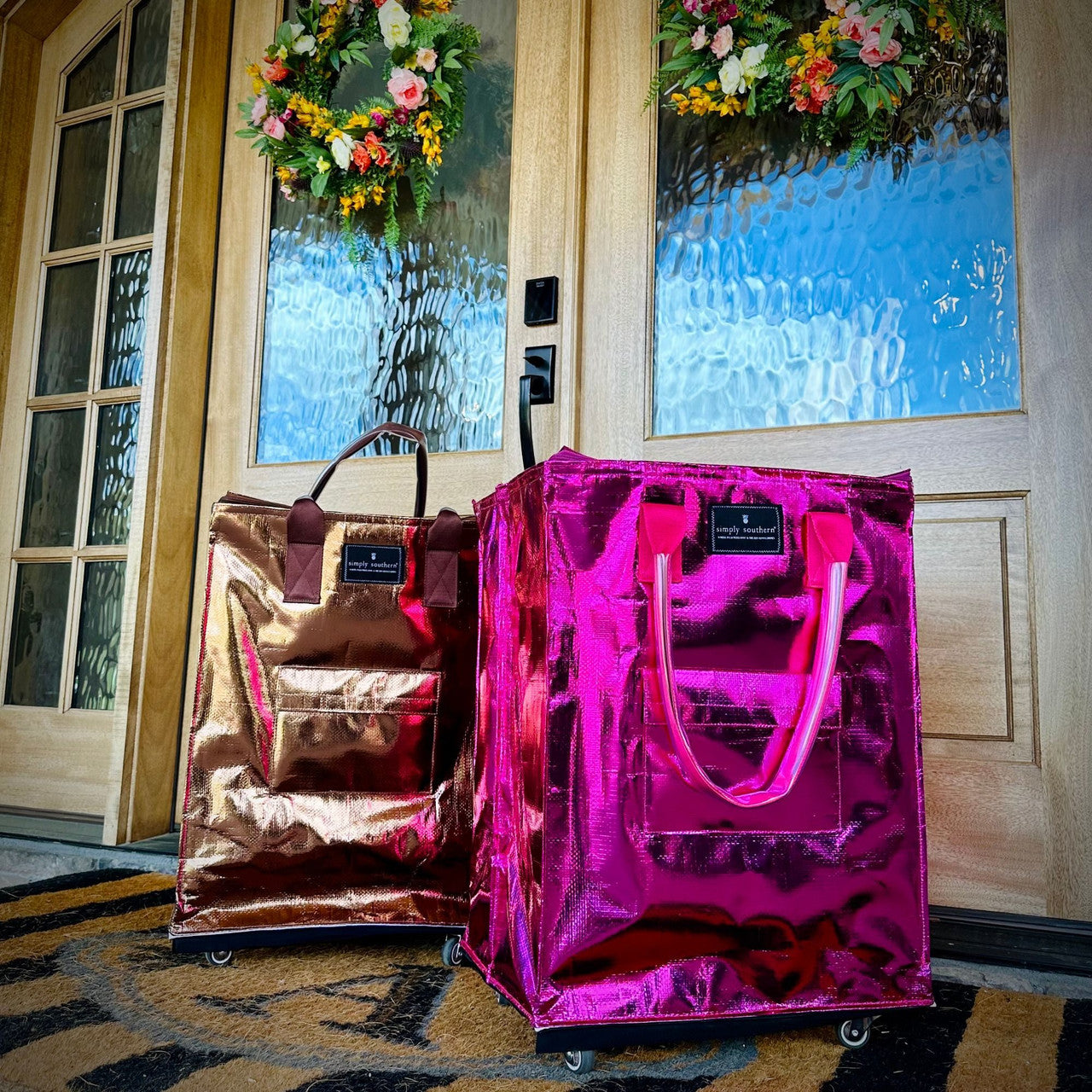 The Rolling Tote Bag Simply Southern – The Village Shoppe