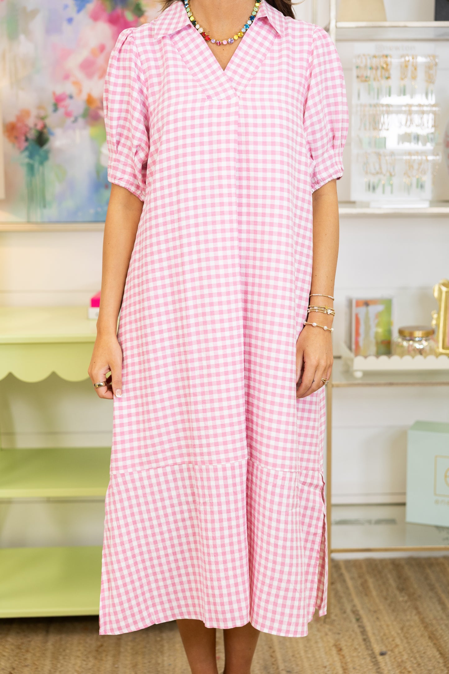 The Positano Midi Dress-Midi Dress-Umgee-The Village Shoppe, Women’s Fashion Boutique, Shop Online and In Store - Located in Muscle Shoals, AL.