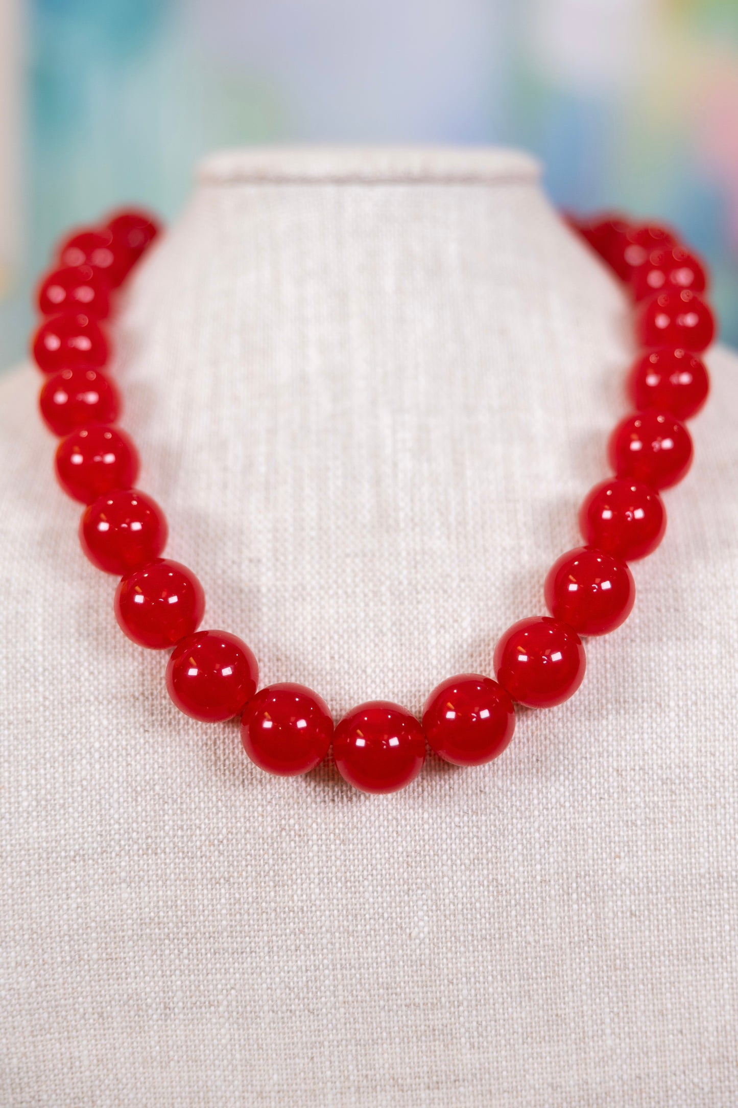 Social Hour Beaded Necklace-Necklaces-Hart Designs-The Village Shoppe, Women’s Fashion Boutique, Shop Online and In Store - Located in Muscle Shoals, AL.