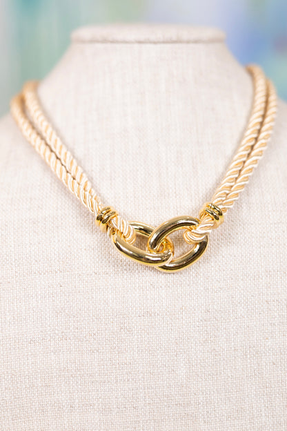 Loves Me Knot Necklace-Necklaces-Golden Stella-The Village Shoppe, Women’s Fashion Boutique, Shop Online and In Store - Located in Muscle Shoals, AL.
