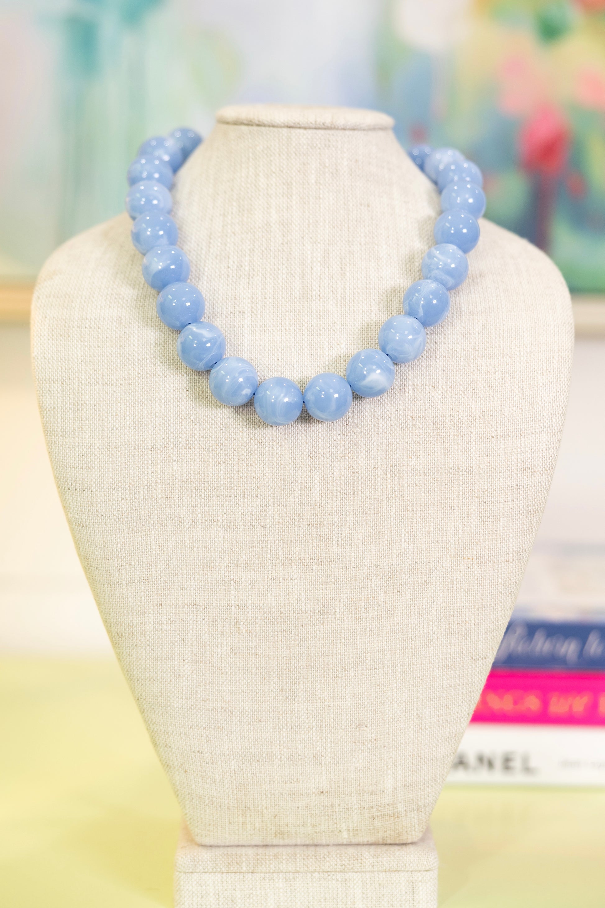 Sweet Tart Beaded Necklace-Necklaces-Hart Designs-The Village Shoppe, Women’s Fashion Boutique, Shop Online and In Store - Located in Muscle Shoals, AL.