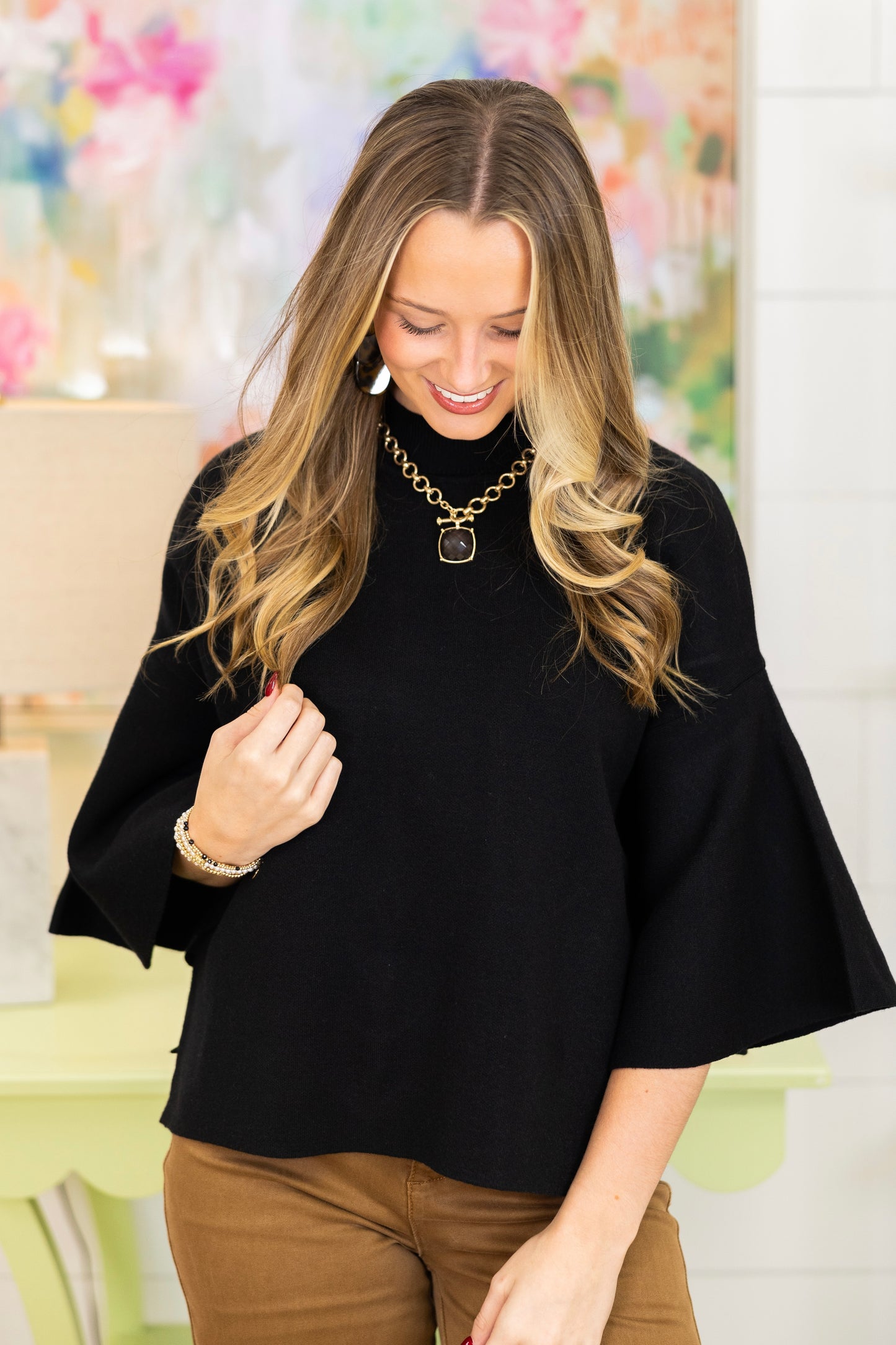 Bold Move Sweater-Sweaters-Zenana-The Village Shoppe, Women’s Fashion Boutique, Shop Online and In Store - Located in Muscle Shoals, AL.