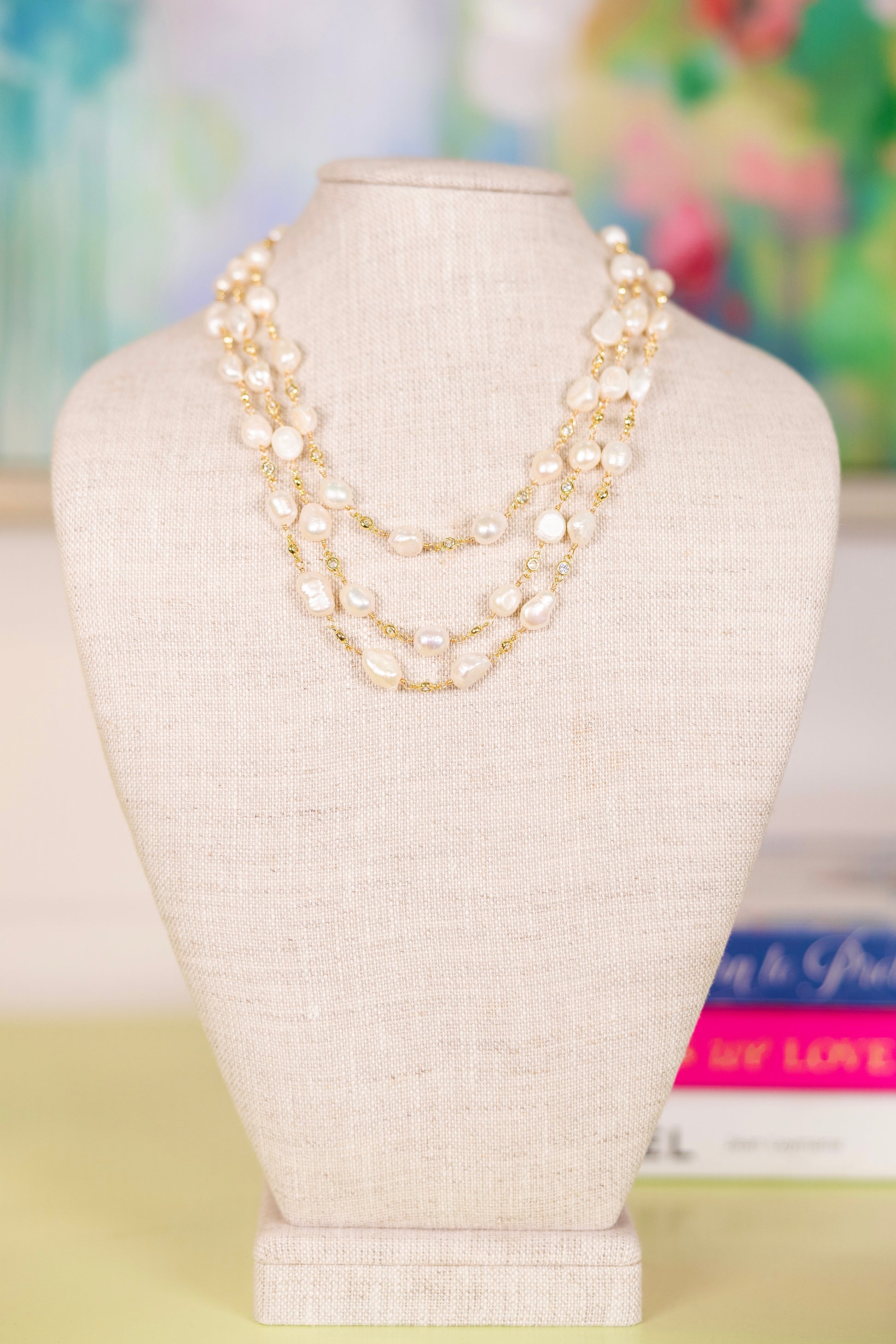 Make Waves Layer Necklace-Necklaces-Virtue-The Village Shoppe, Women’s Fashion Boutique, Shop Online and In Store - Located in Muscle Shoals, AL.