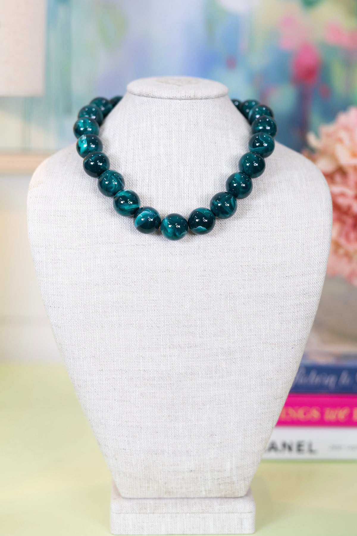 Sweet Tart Beaded Necklace-Necklaces-Hart Designs-The Village Shoppe, Women’s Fashion Boutique, Shop Online and In Store - Located in Muscle Shoals, AL.