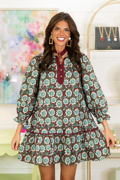 The Elsie Dress-Mini Dress-Umgee-The Village Shoppe, Women’s Fashion Boutique, Shop Online and In Store - Located in Muscle Shoals, AL.