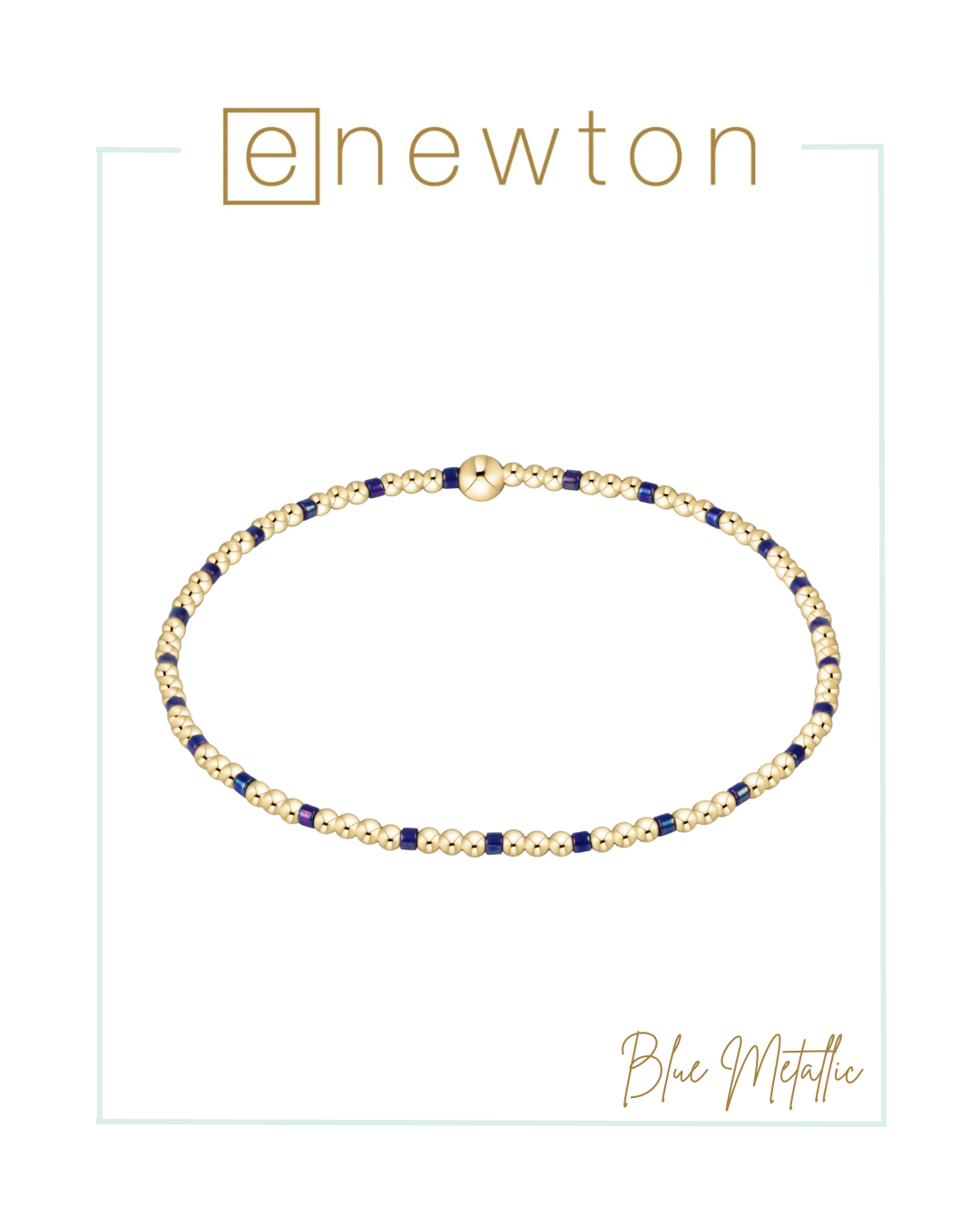 E Newton Hope Sincerity Pattern 2mm Bead Bracelet | Fall/Winter '25-Bracelets-ENEWTON-The Village Shoppe, Women’s Fashion Boutique, Shop Online and In Store - Located in Muscle Shoals, AL.
