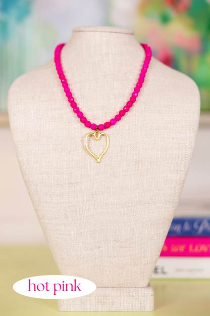 Where the Heart Is Necklace-Necklaces-Virtue-The Village Shoppe, Women’s Fashion Boutique, Shop Online and In Store - Located in Muscle Shoals, AL.