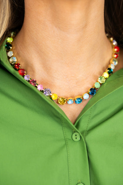 Signature Stone Necklace-Necklaces-AF Design Group-The Village Shoppe, Women’s Fashion Boutique, Shop Online and In Store - Located in Muscle Shoals, AL.