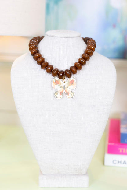 Butterfly Effect Beaded Necklace | The Katie Kollective-Necklaces-The Katie Kollective-The Village Shoppe, Women’s Fashion Boutique, Shop Online and In Store - Located in Muscle Shoals, AL.