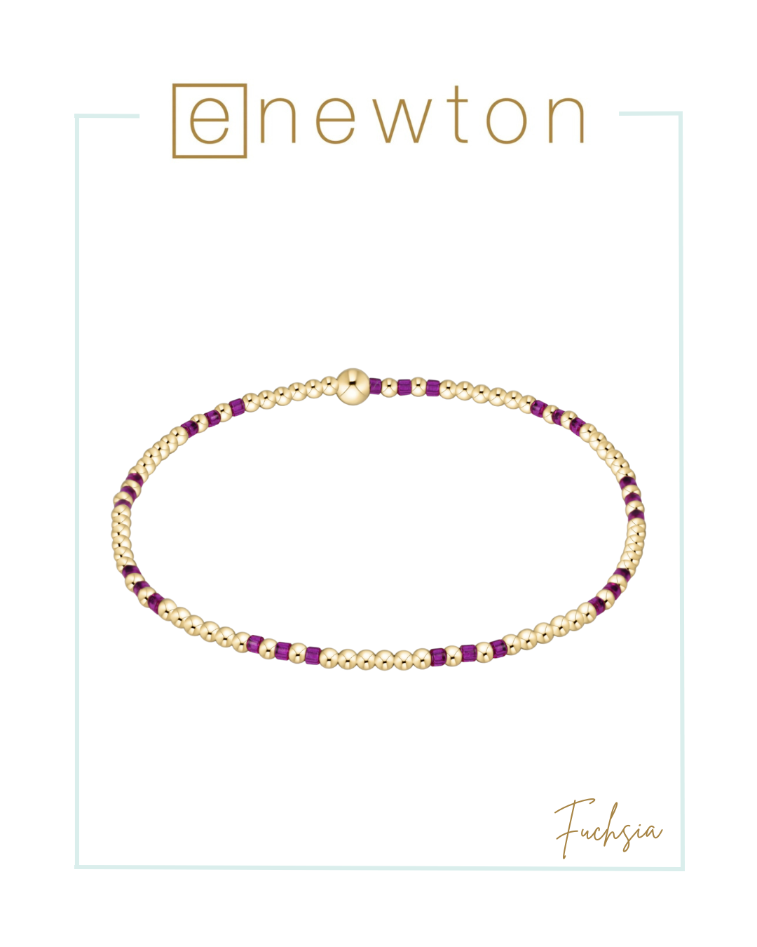 E Newton Hope Joy Pattern 2mm Bead Bracelet | Fall/Winter &#39;25-Bracelets-ENEWTON-The Village Shoppe, Women’s Fashion Boutique, Shop Online and In Store - Located in Muscle Shoals, AL.