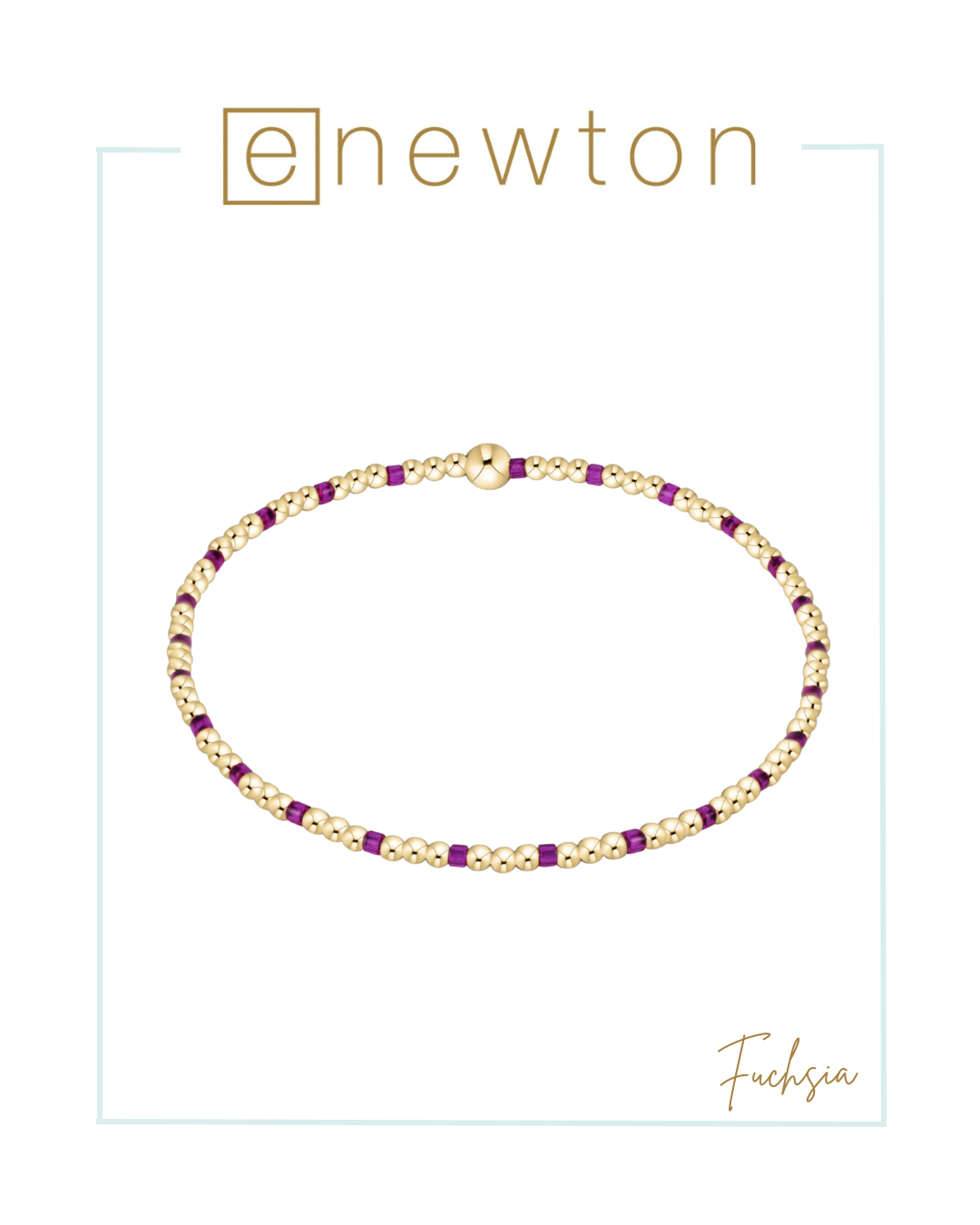 E Newton Hope Sincerity Pattern 2mm Bead Bracelet | Fall/Winter '25-Bracelets-ENEWTON-The Village Shoppe, Women’s Fashion Boutique, Shop Online and In Store - Located in Muscle Shoals, AL.