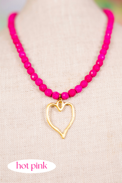 Where the Heart Is Necklace-Necklaces-Virtue-The Village Shoppe, Women’s Fashion Boutique, Shop Online and In Store - Located in Muscle Shoals, AL.