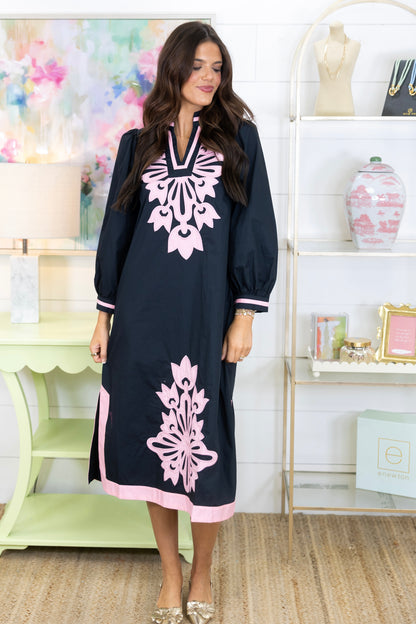 Good Impression Midi Dress-Midi Dress-Jodifl-The Village Shoppe, Women’s Fashion Boutique, Shop Online and In Store - Located in Muscle Shoals, AL.