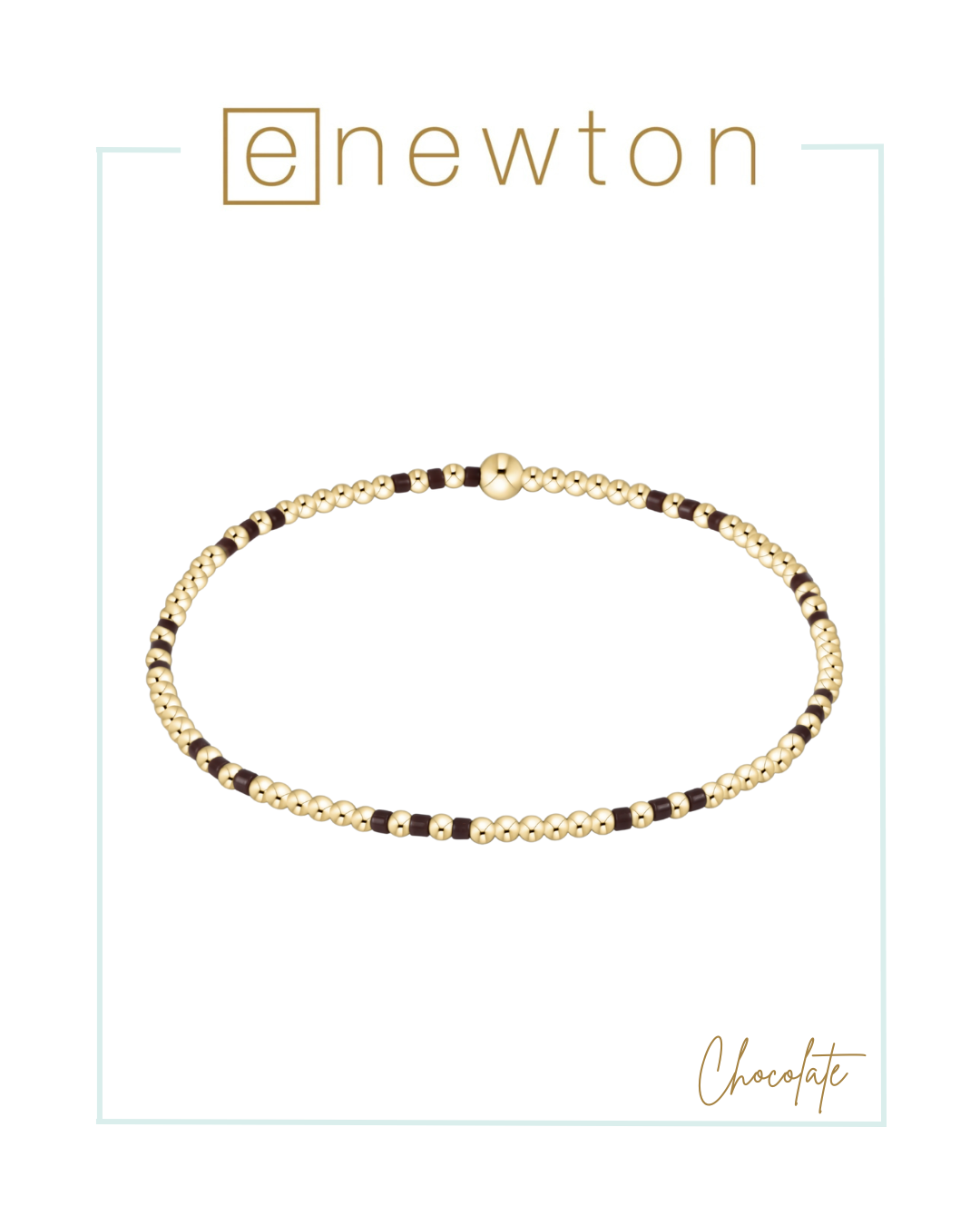 E Newton Hope Joy Pattern 2mm Bead Bracelet | Fall/Winter &#39;25-Bracelets-ENEWTON-The Village Shoppe, Women’s Fashion Boutique, Shop Online and In Store - Located in Muscle Shoals, AL.