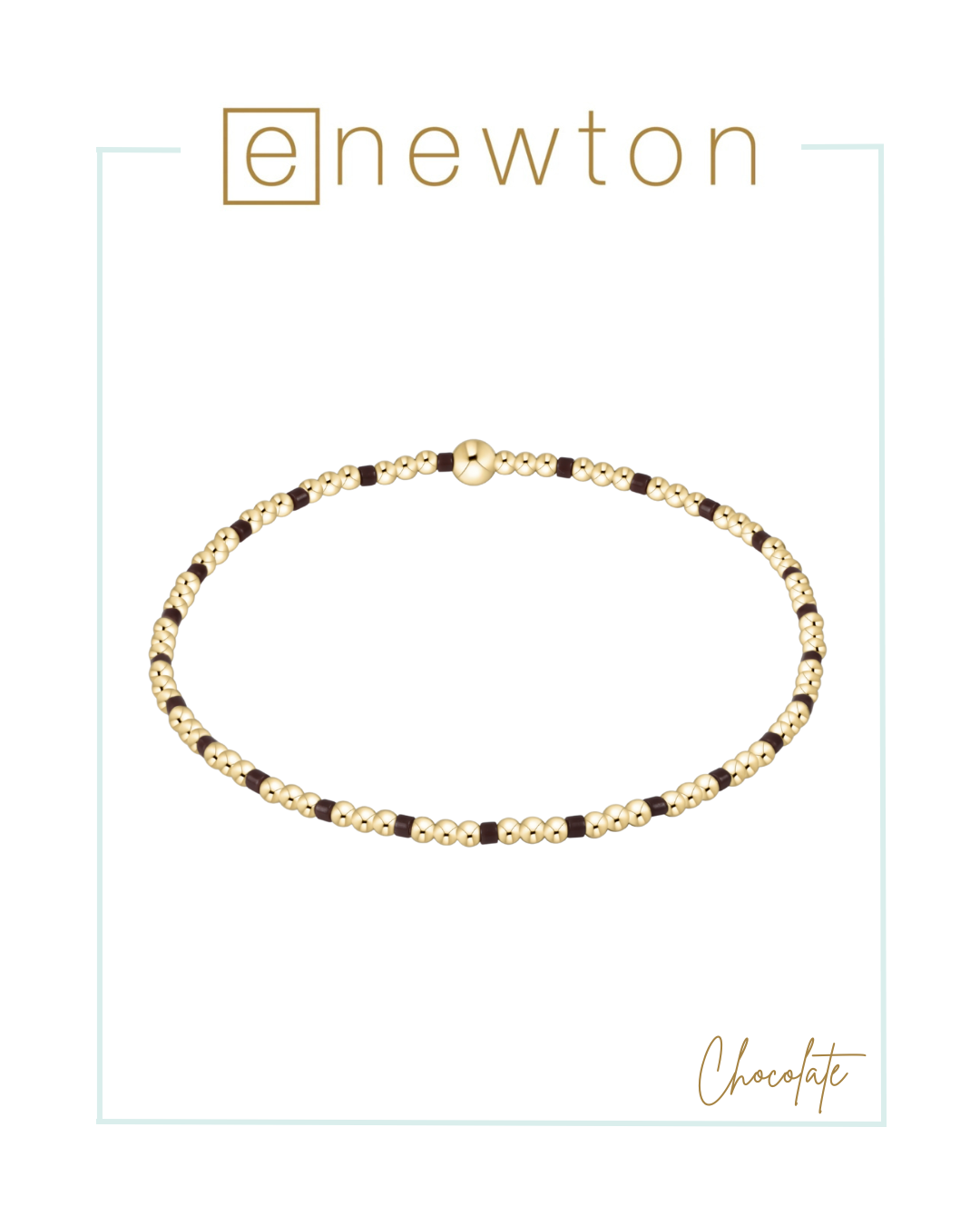 E Newton Hope Sincerity Pattern 2mm Bead Bracelet | Fall/Winter '25-Bracelets-ENEWTON-The Village Shoppe, Women’s Fashion Boutique, Shop Online and In Store - Located in Muscle Shoals, AL.