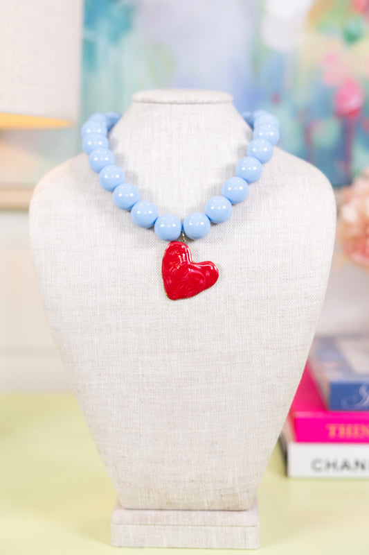Heart On Your Sleeve Necklace-Necklaces-Hart Designs-The Village Shoppe, Women’s Fashion Boutique, Shop Online and In Store - Located in Muscle Shoals, AL.