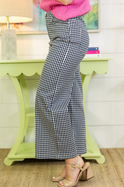 Playdate Gingham Pants-Pant-Entro-The Village Shoppe, Women’s Fashion Boutique, Shop Online and In Store - Located in Muscle Shoals, AL.