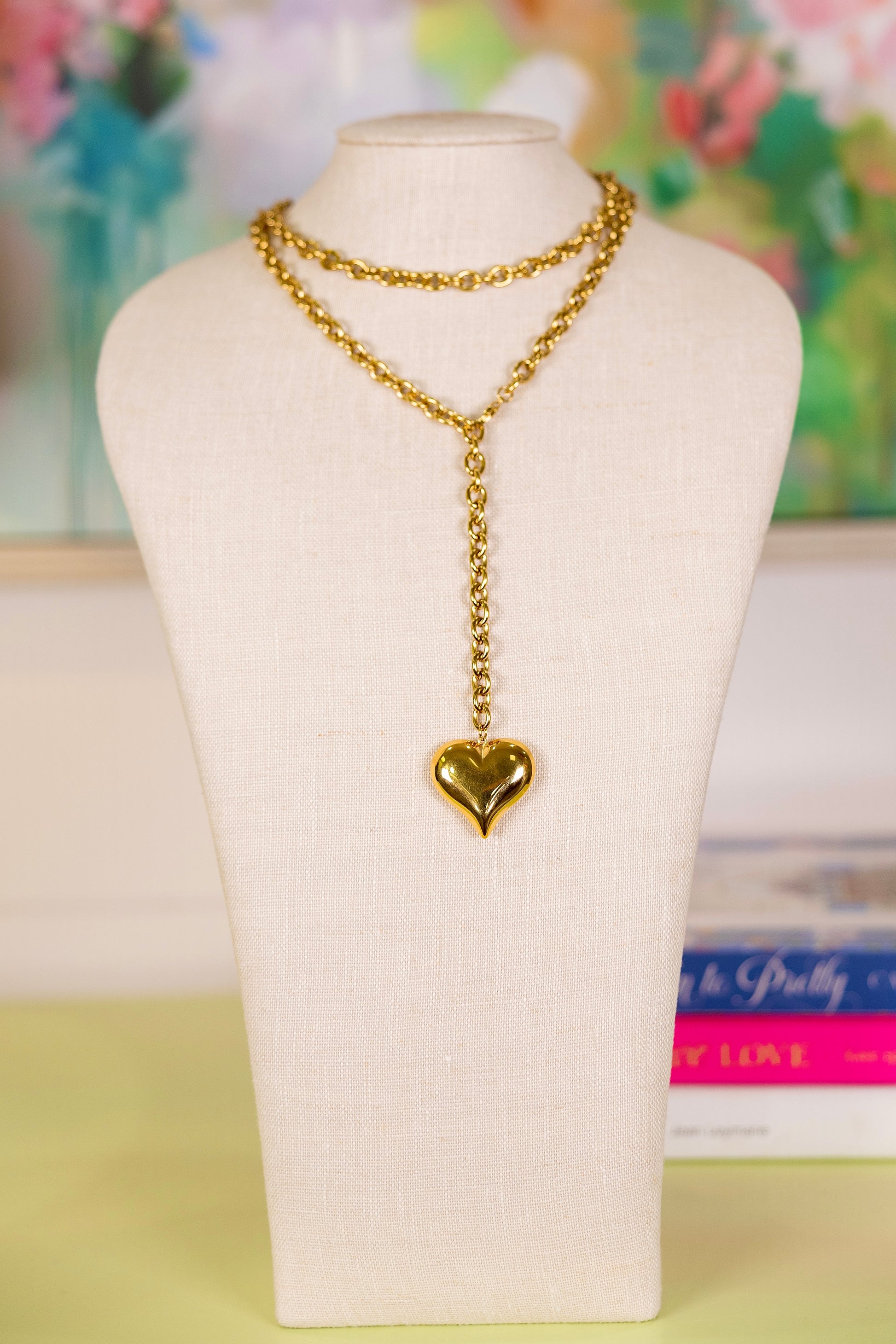Lots of Love Wrap Around Necklace-Necklaces-Chansuttpearls-The Village Shoppe, Women’s Fashion Boutique, Shop Online and In Store - Located in Muscle Shoals, AL.
