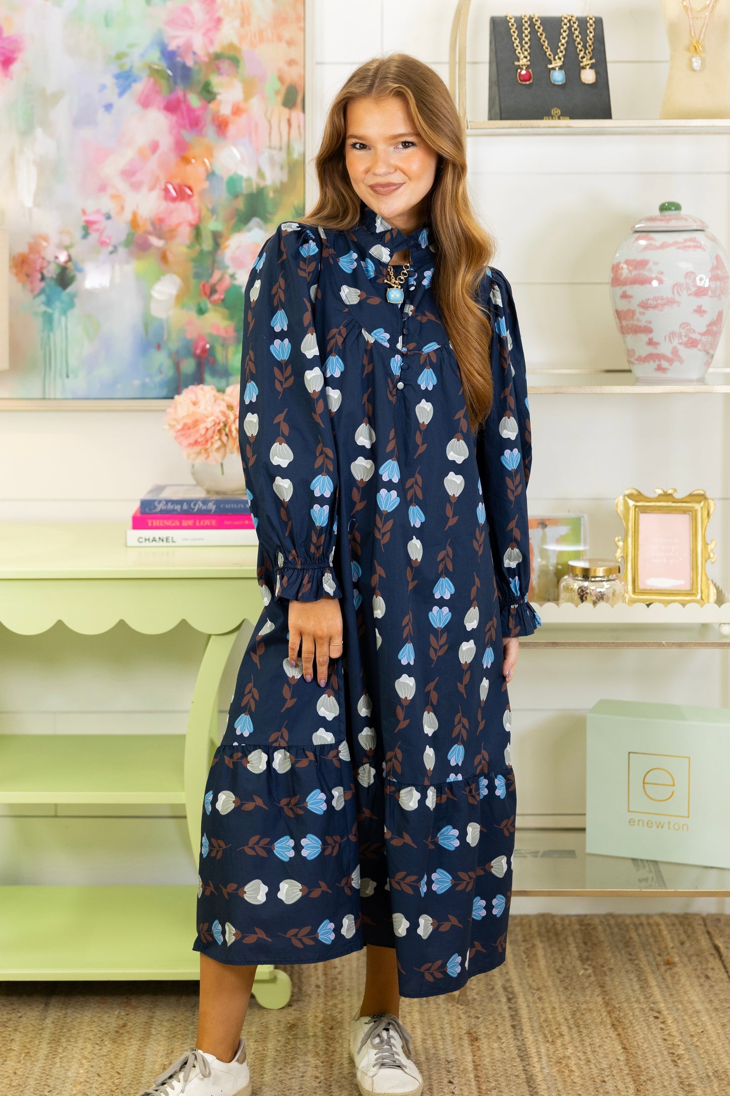 The Conrad Midi Dress-Midi Dress-Umgee-The Village Shoppe, Women’s Fashion Boutique, Shop Online and In Store - Located in Muscle Shoals, AL.