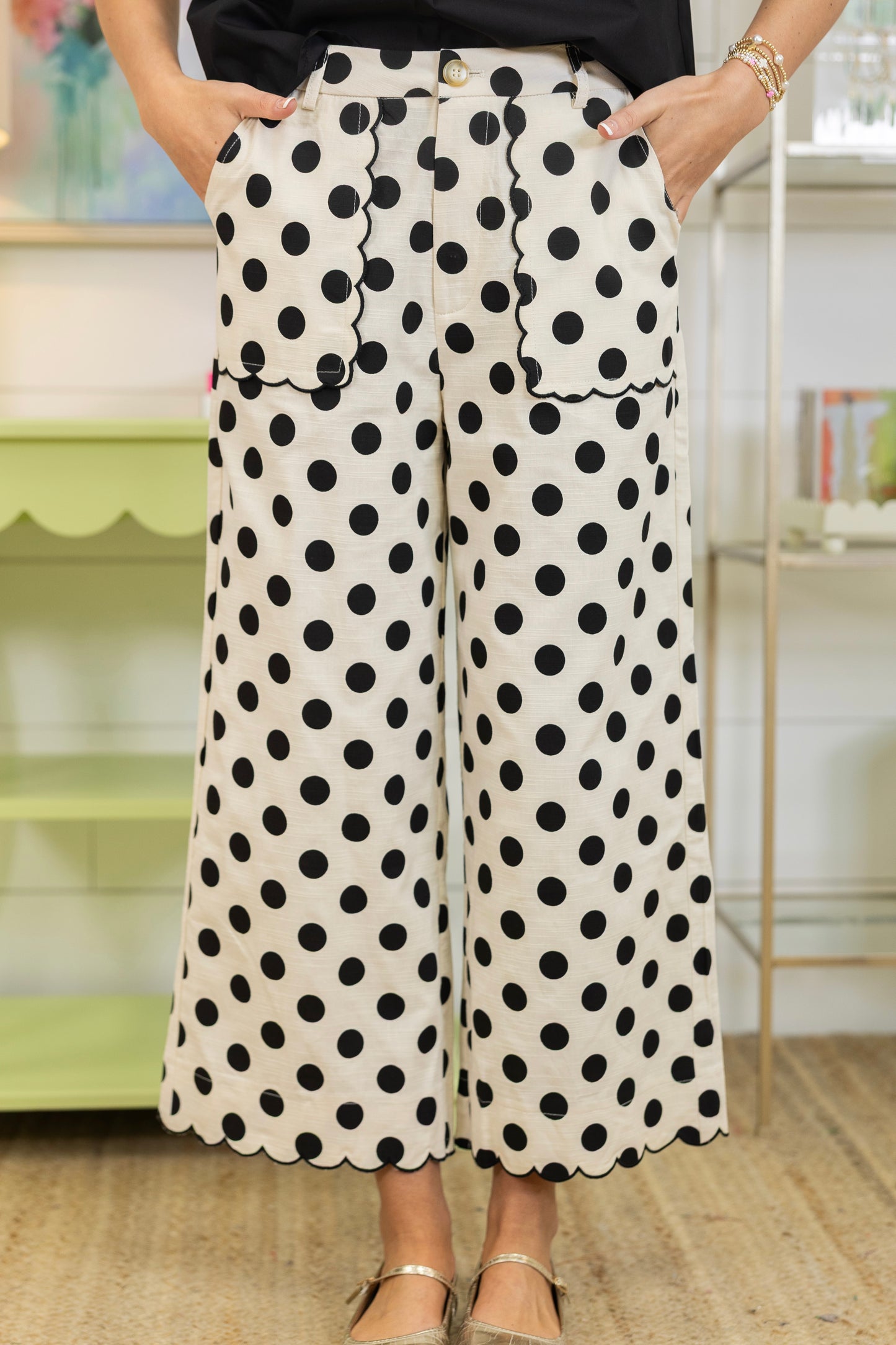 Paris After Five Pants-Pant-Jodifl-The Village Shoppe, Women’s Fashion Boutique, Shop Online and In Store - Located in Muscle Shoals, AL.
