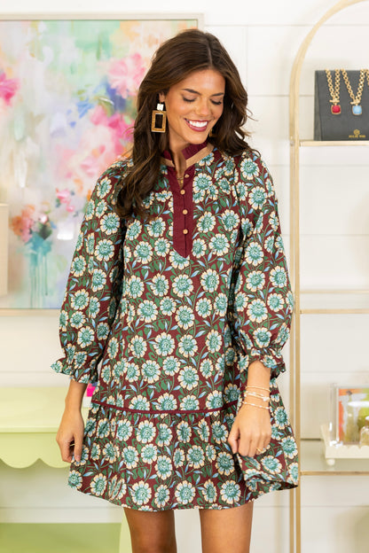 The Elsie Dress-Mini Dress-Umgee-The Village Shoppe, Women’s Fashion Boutique, Shop Online and In Store - Located in Muscle Shoals, AL.